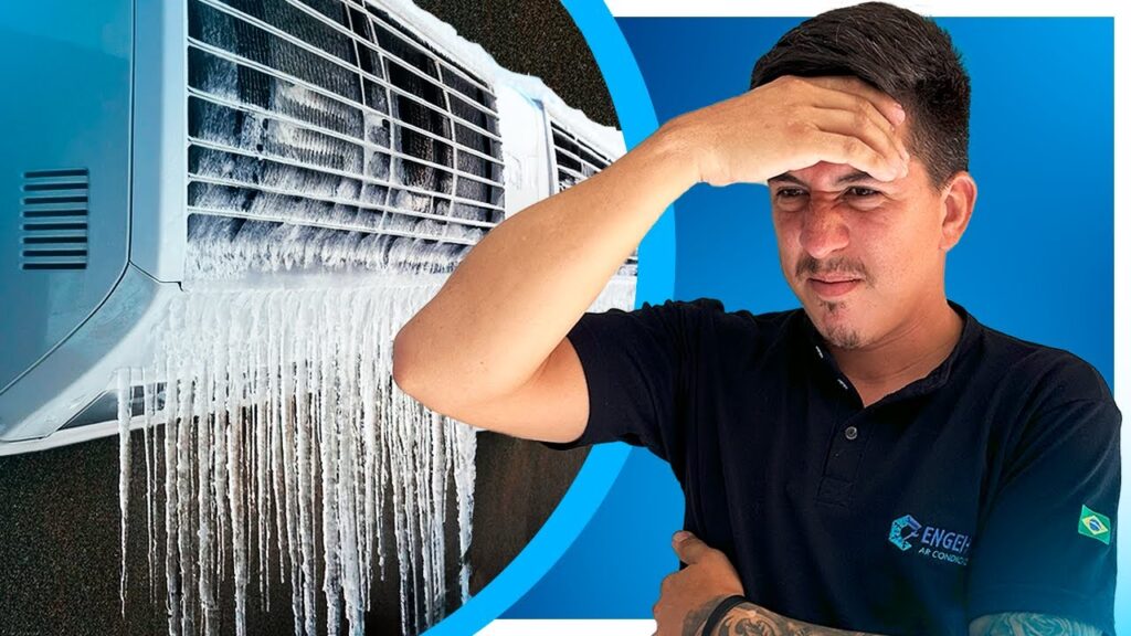 ar condicionado congelando causas e solucoes