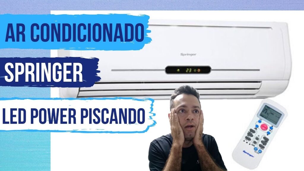 como resolver erro e3 ar condicionado springer