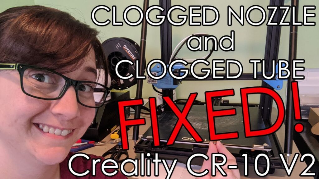 desentupir impressora 3d creality cr 10 v2