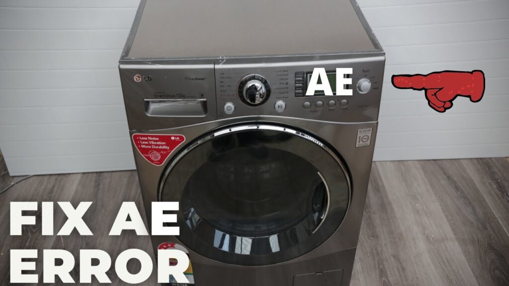 erro ae maquina lavar lg