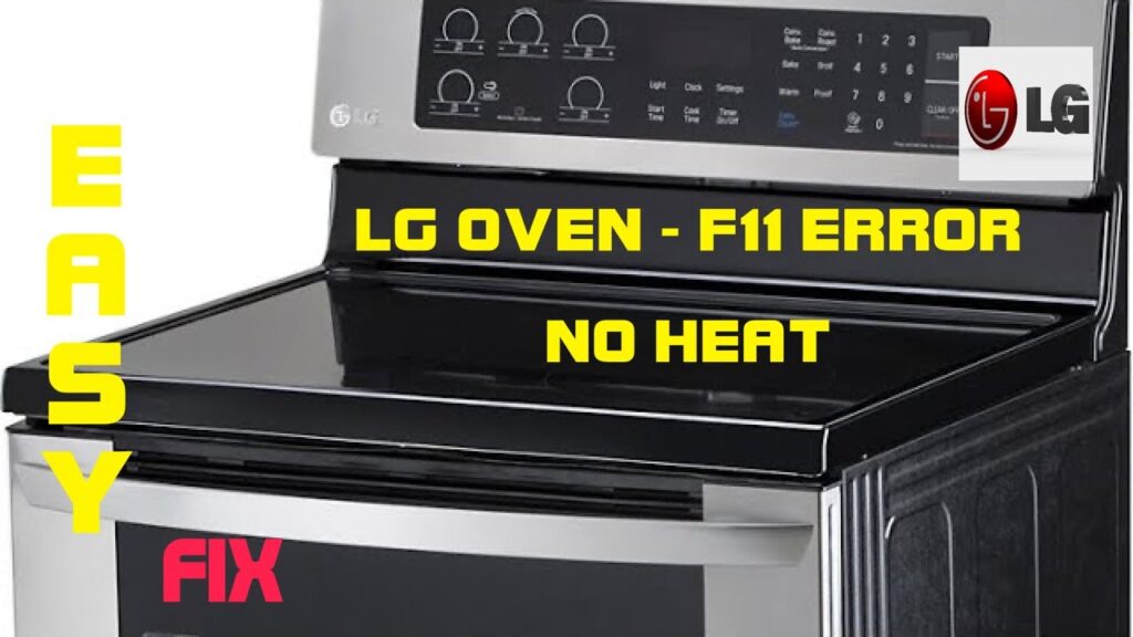 lg oven f11 error fix