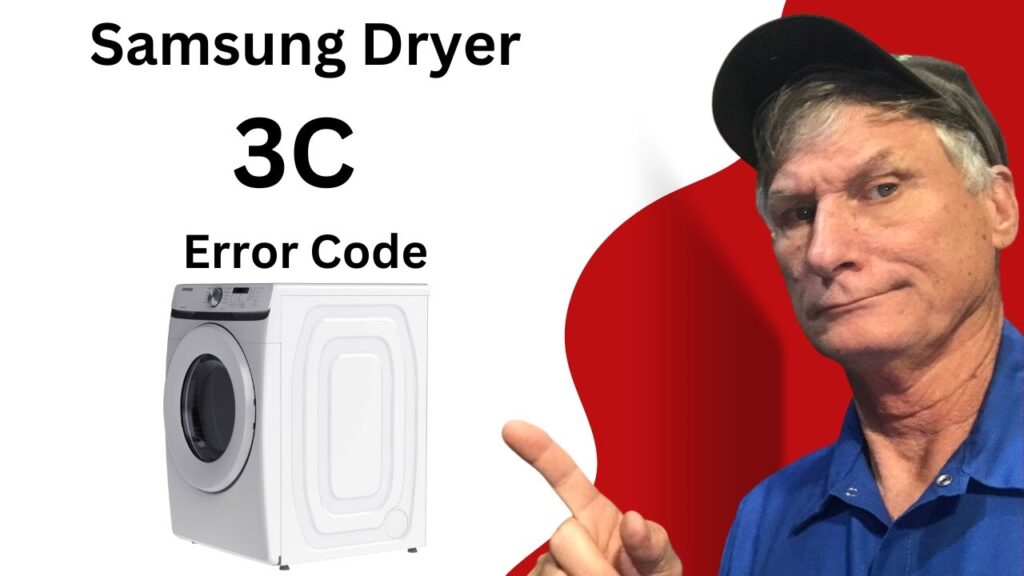 como corrigir codigo erro 3c secadoras samsung