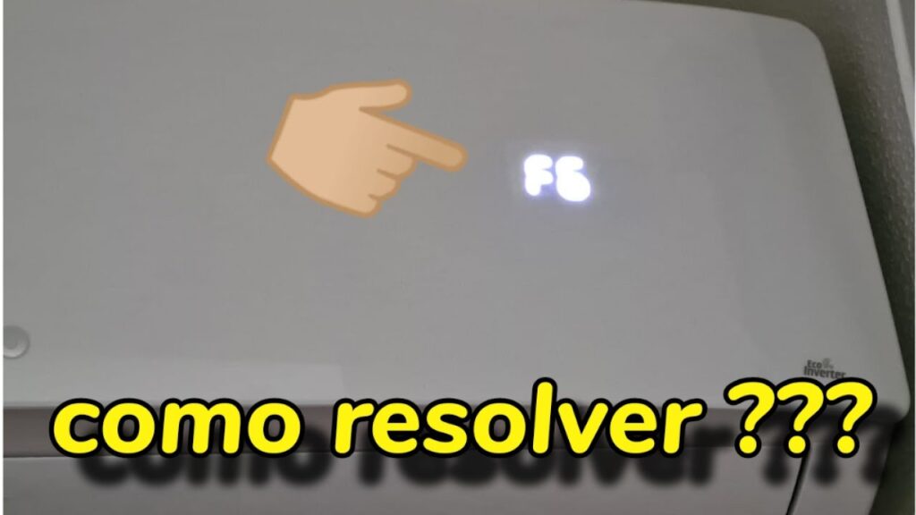 como corrigir erro f6 philco inverter 24000 btu