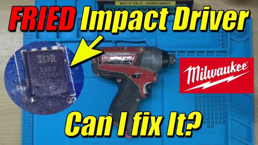 reparo milwaukee m12 impact driver