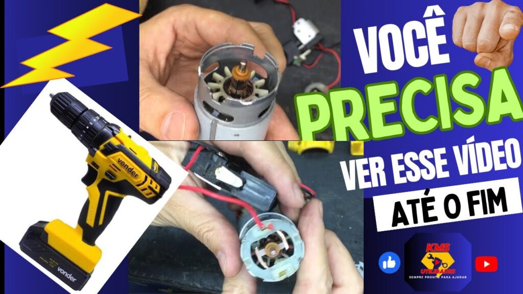 trocar carvao parafusadeira vonder pfv 012i