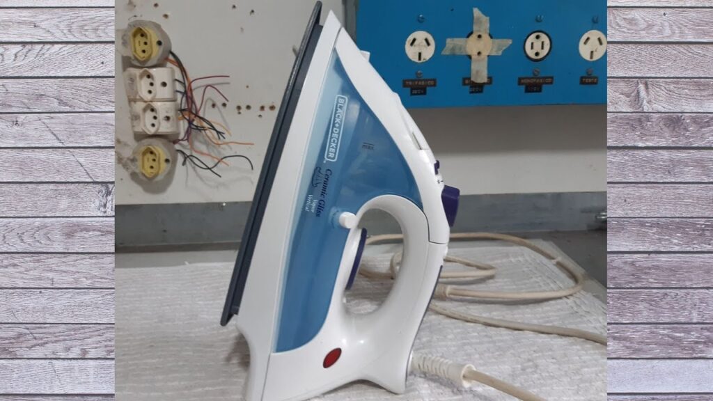 manual desmontar testar consertar ferro black decker ceramic gliss